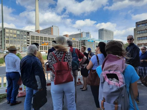 Franziska Giffey besichtigt die Stadtmitte Klosterstraße und den Molkenmarkt